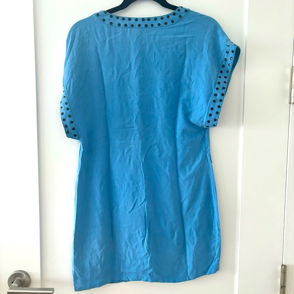 Plenty TRACY REESE Silk Dress w/ Embellishments Size 0 - Picture 4 of 6